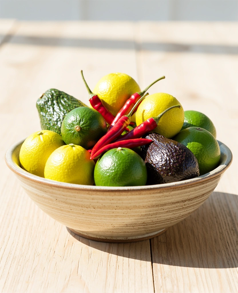 Ingredientes frescos y nutrición