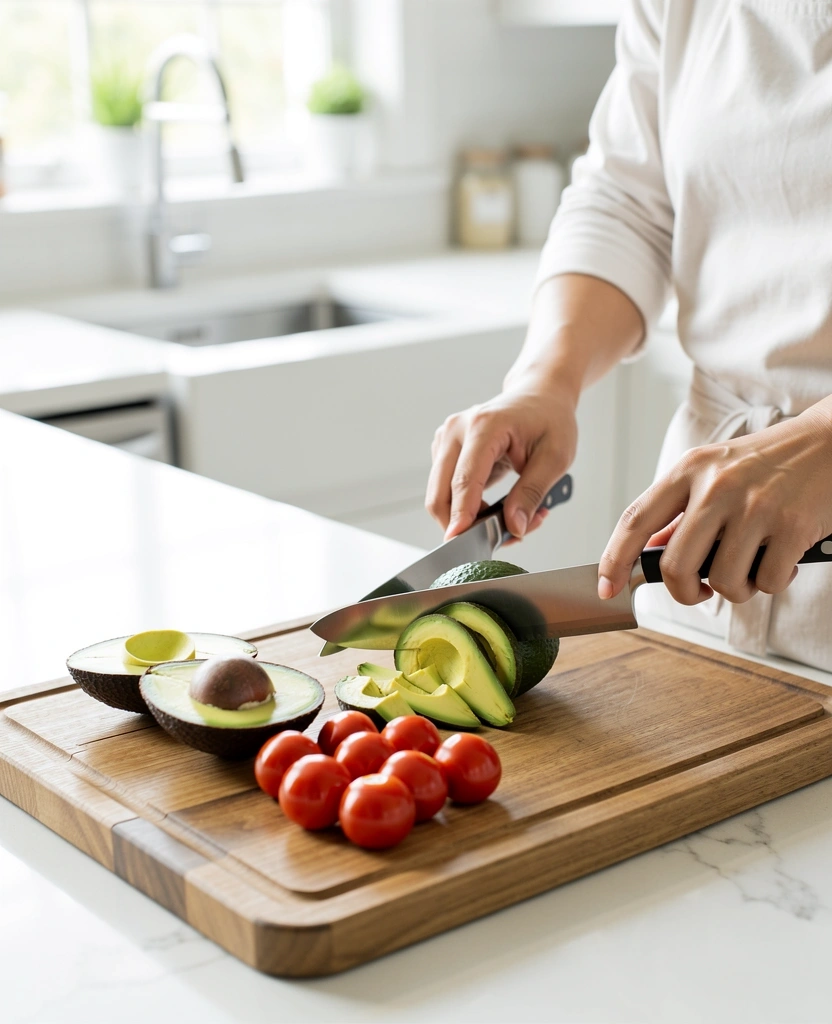 Preparación de alimentos saludables