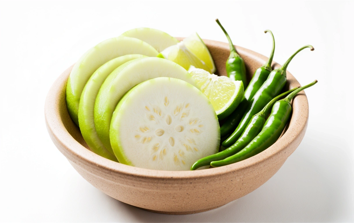 Ingredientes frescos de la dieta méxicana